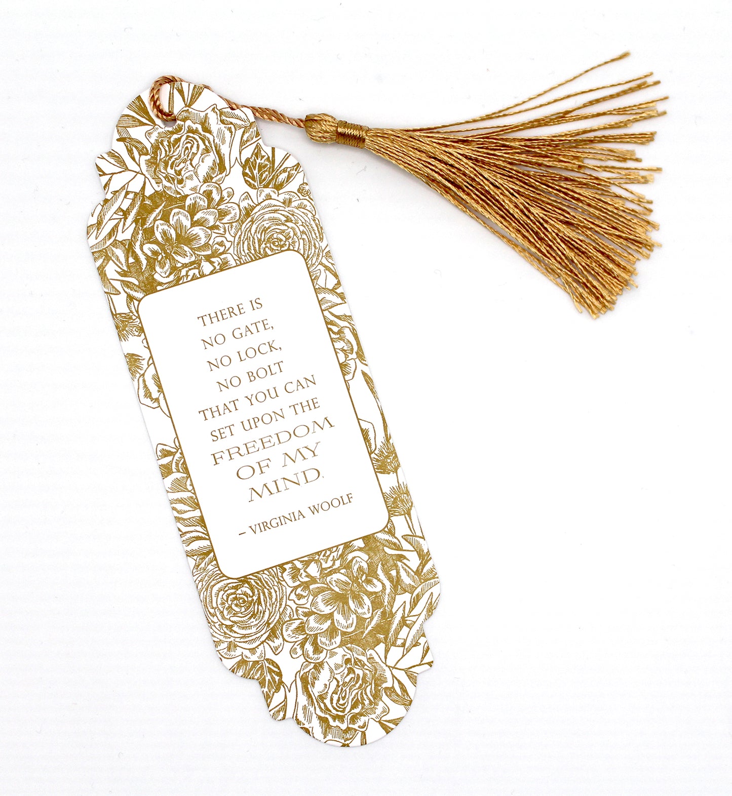 Virginia Woolf Quote Bookmark