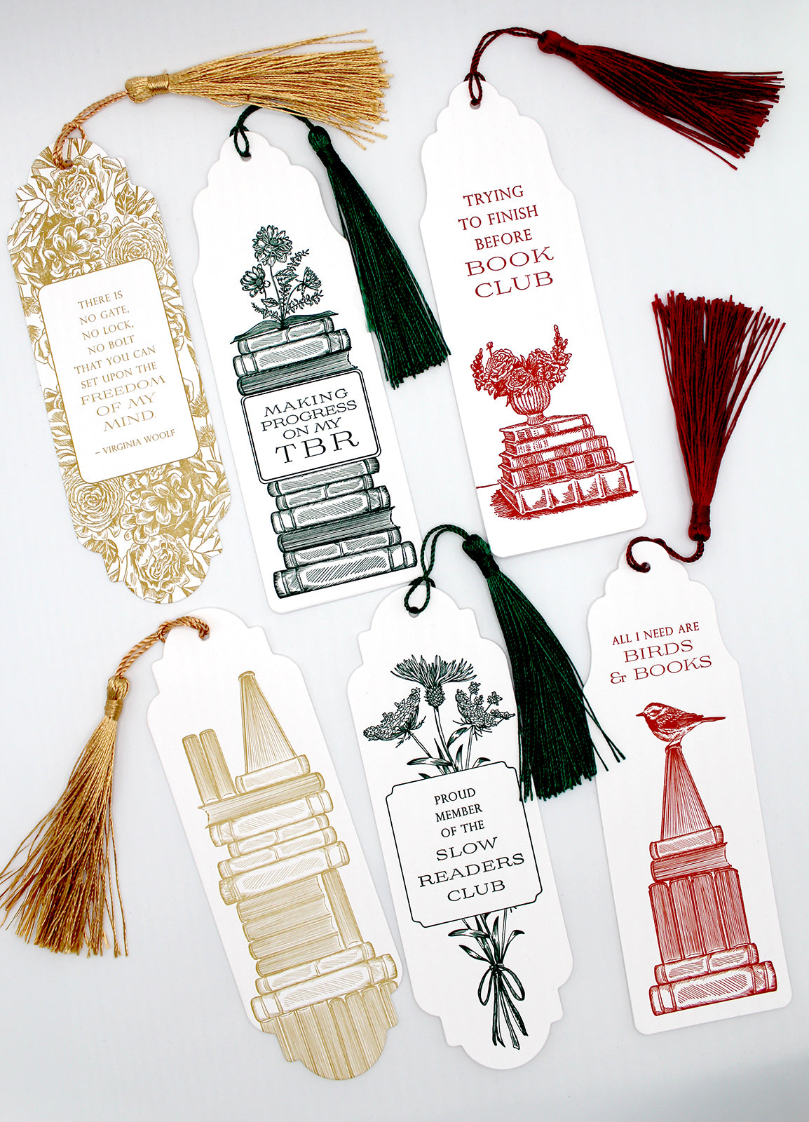 Trying To Finish Before Book Club Bookmark