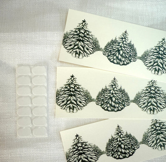 Holiday Forest Napkin Bands (Set of 12)