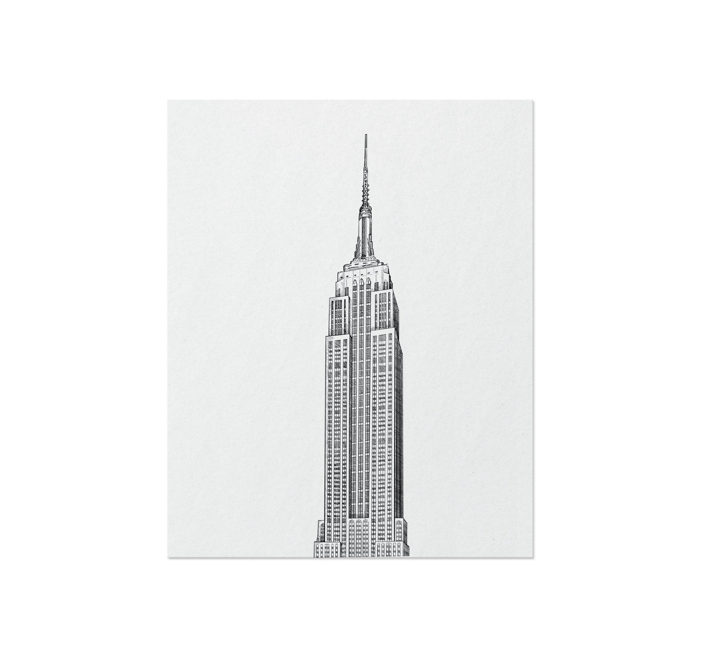 Empire State Building Art Print
