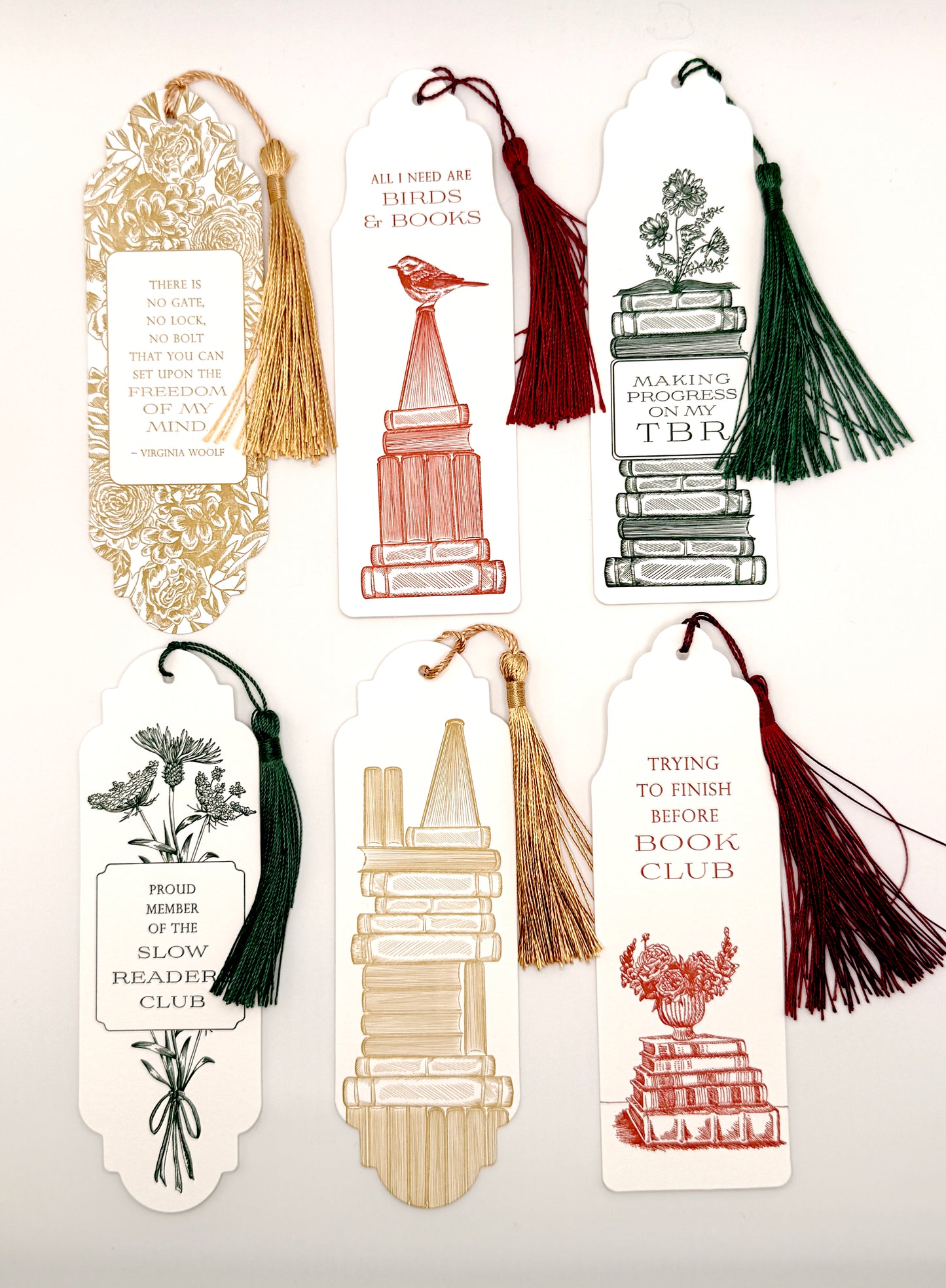 Proud Member of the Slow Readers Club Bookmark
