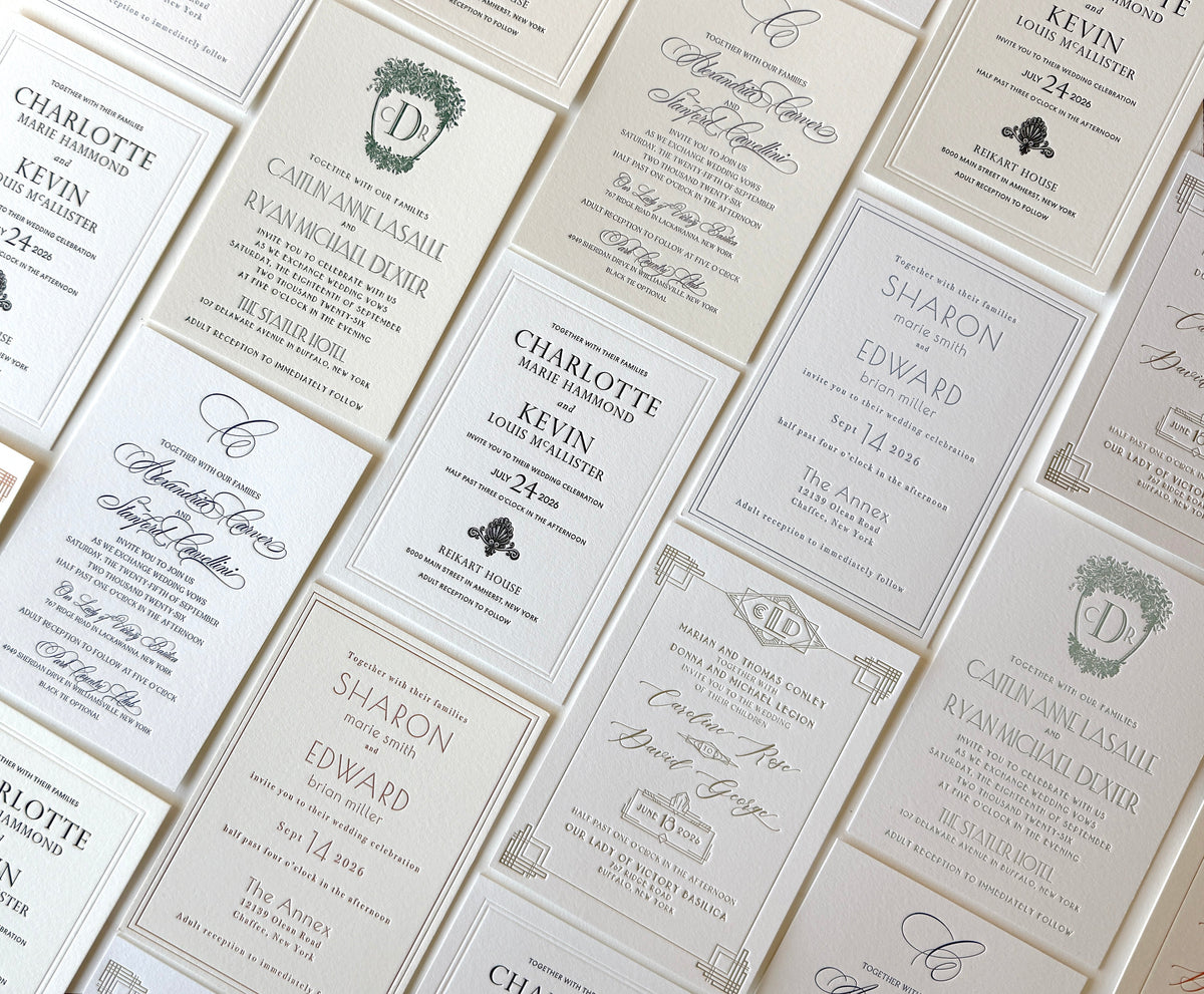 Semi Custom Invitation Collection