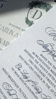 Semi-Custom Invitation Sample - Single