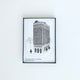 The Admiral Room at the Marin illustration i black ink on white paper by Rust Belt Love