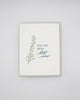 Letterpress wedding card with greenery that says " Will You Be My Best Man" by Rust Belt Love