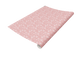 A picture of Rust Belt Love's blush floral wrapping paper.
