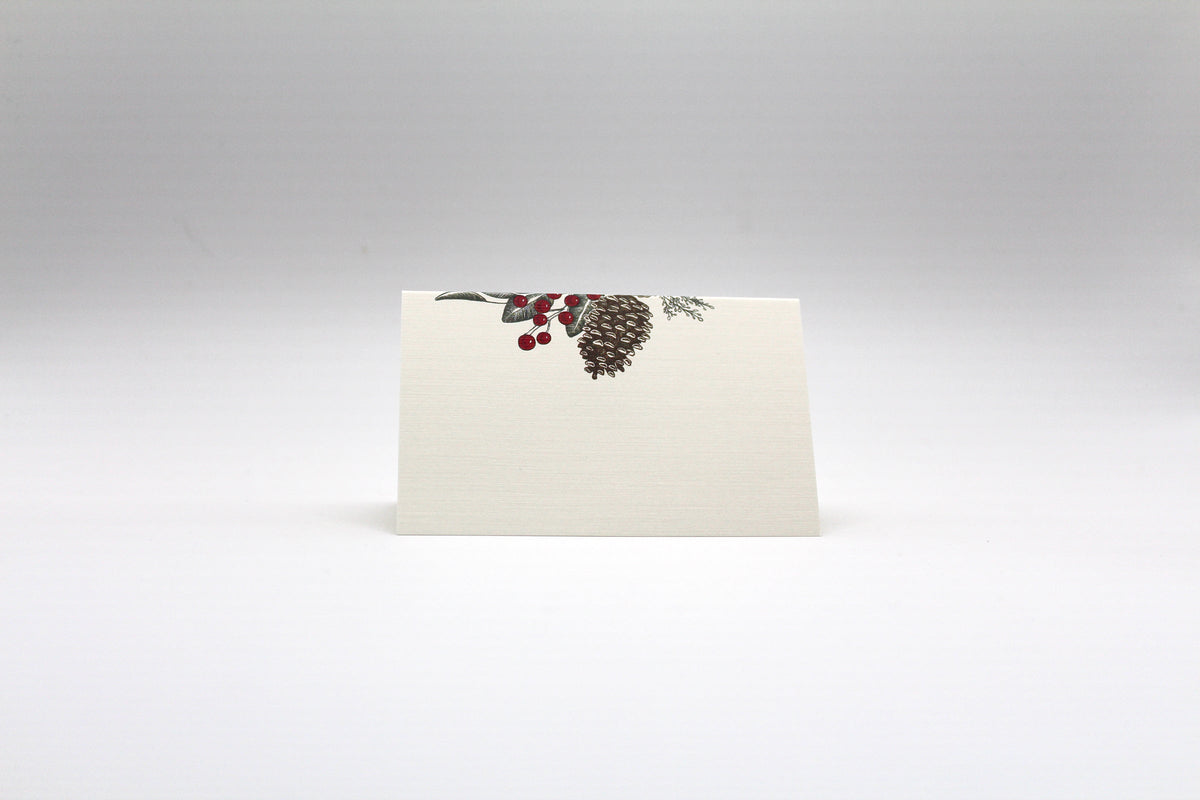 Boho Wreath Place Cards- Double-sided Table Tents (Set of 12)