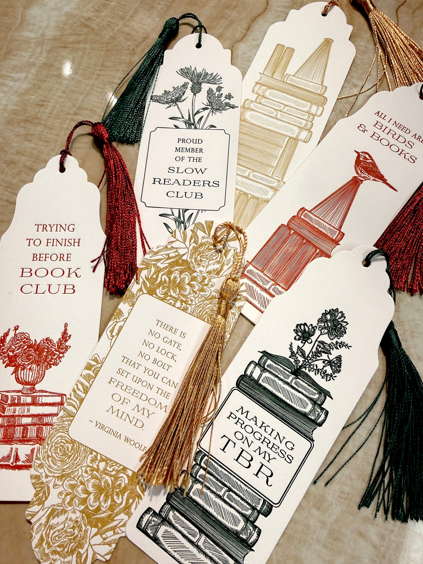 Virginia Woolf Quote Bookmark