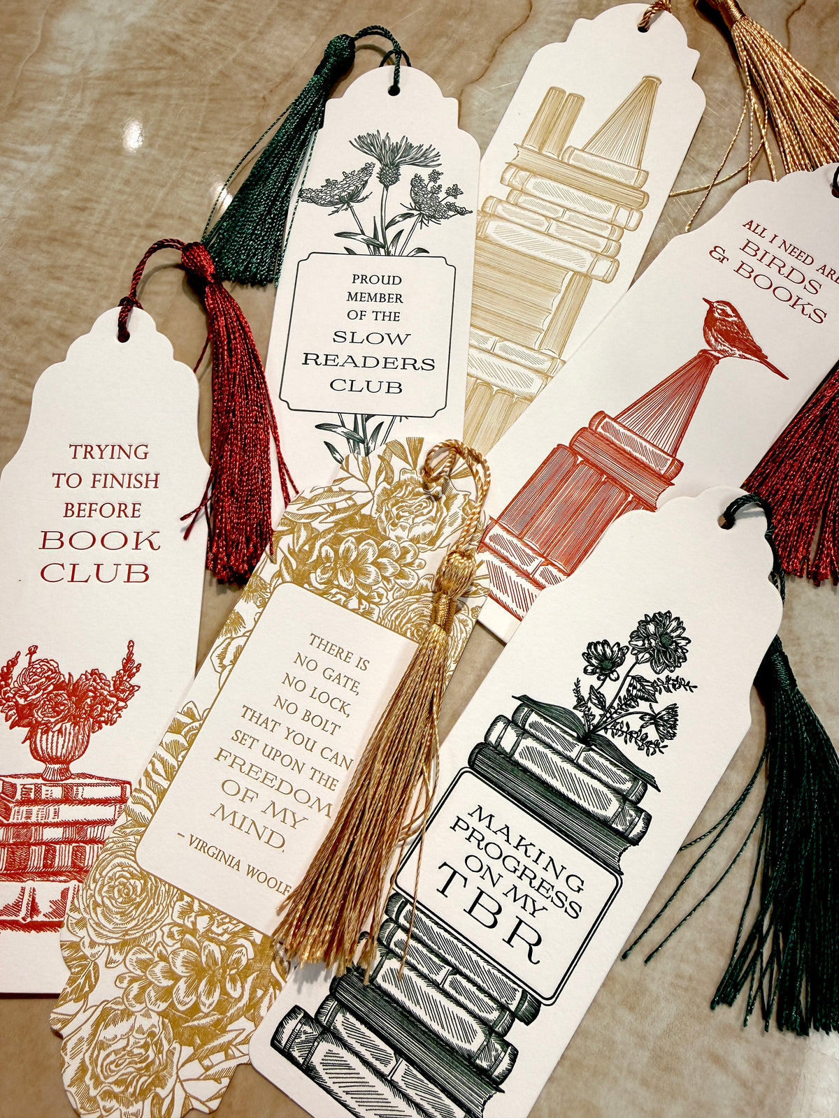 Virginia Woolf Quote Bookmark