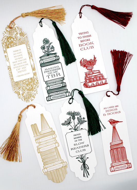 Trying To Finish Before Book Club Bookmark