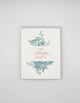 Letterpress love card with florals that says "I Will Always Choose Us" by Rust Belt Love