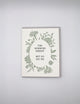 The Horrors Persist, But So Do We Letterpress Greeting Card