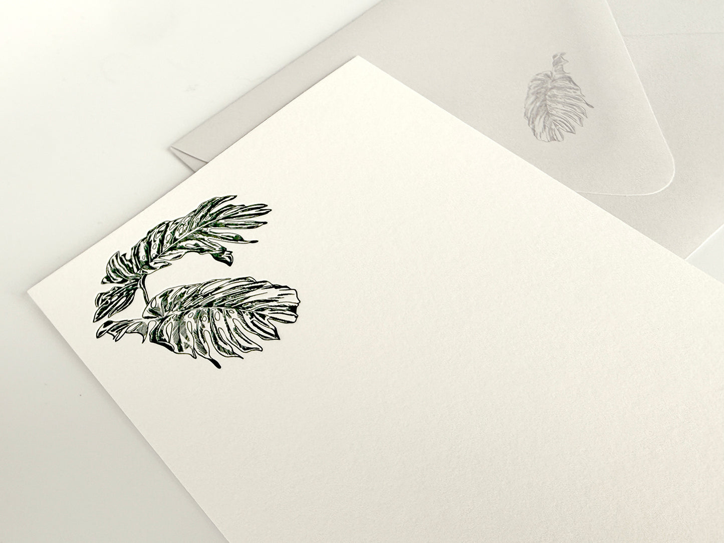 Monstera Flat Card Pack