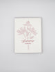 Letterpress love card with florals that says "Galentine's Forever" by Rust Belt Love