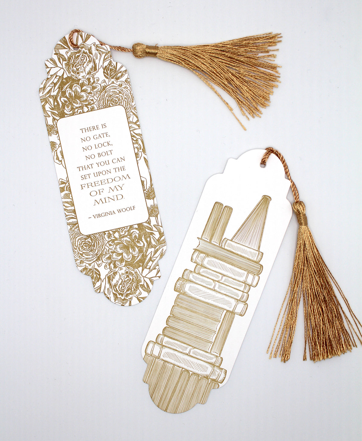 Stack of Books Bookmark