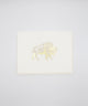 Gold foil letterpress card with Buffalo by Rust Belt Love