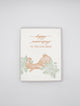 Letterpress love card with florals and birds that says "Happy anniversary to the love birds" by Rust Belt Love