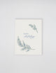 Letterpress holiday card with greenery that says "Happy Holidays" by Rust Belt Love