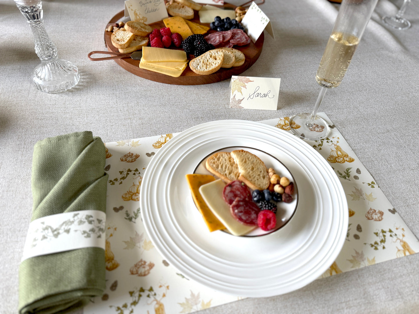 Autumn Harvest Placemats (Set of 12)