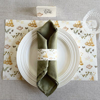 Autumn Harvest Napkin Bands (Set of 12)