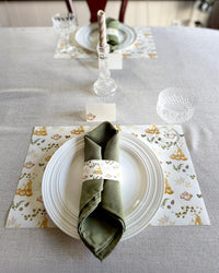 Autumn Harvest Place Cards – Double-sided Table Tents (Set of 12)