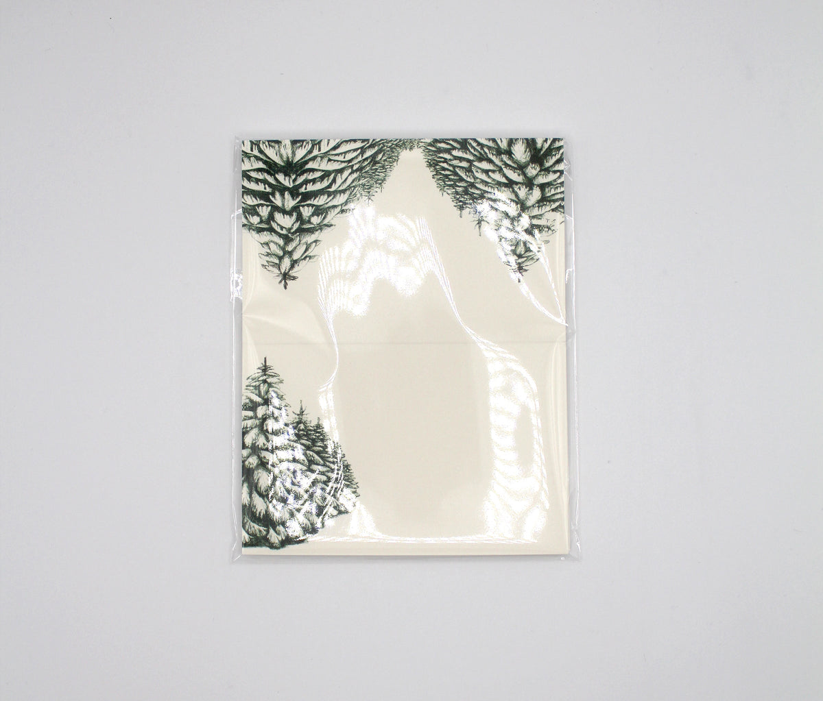 Holiday Forest Place Cards- Double-sided Table Tents (Set of 12)