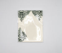 Holiday Forest Place Cards- Double-sided Table Tents (Set of 12)