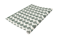 Holiday tree patterned gift wrap by Rust Belt Love