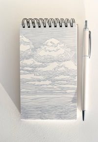 Clouds Pocket-size Jotter Notebook
