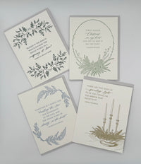 Holiday Quote Letterpress Card Pack