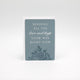 Light blue floral minicard that reads "Sending all the love and hugs your way right now" by Rust Belt Love