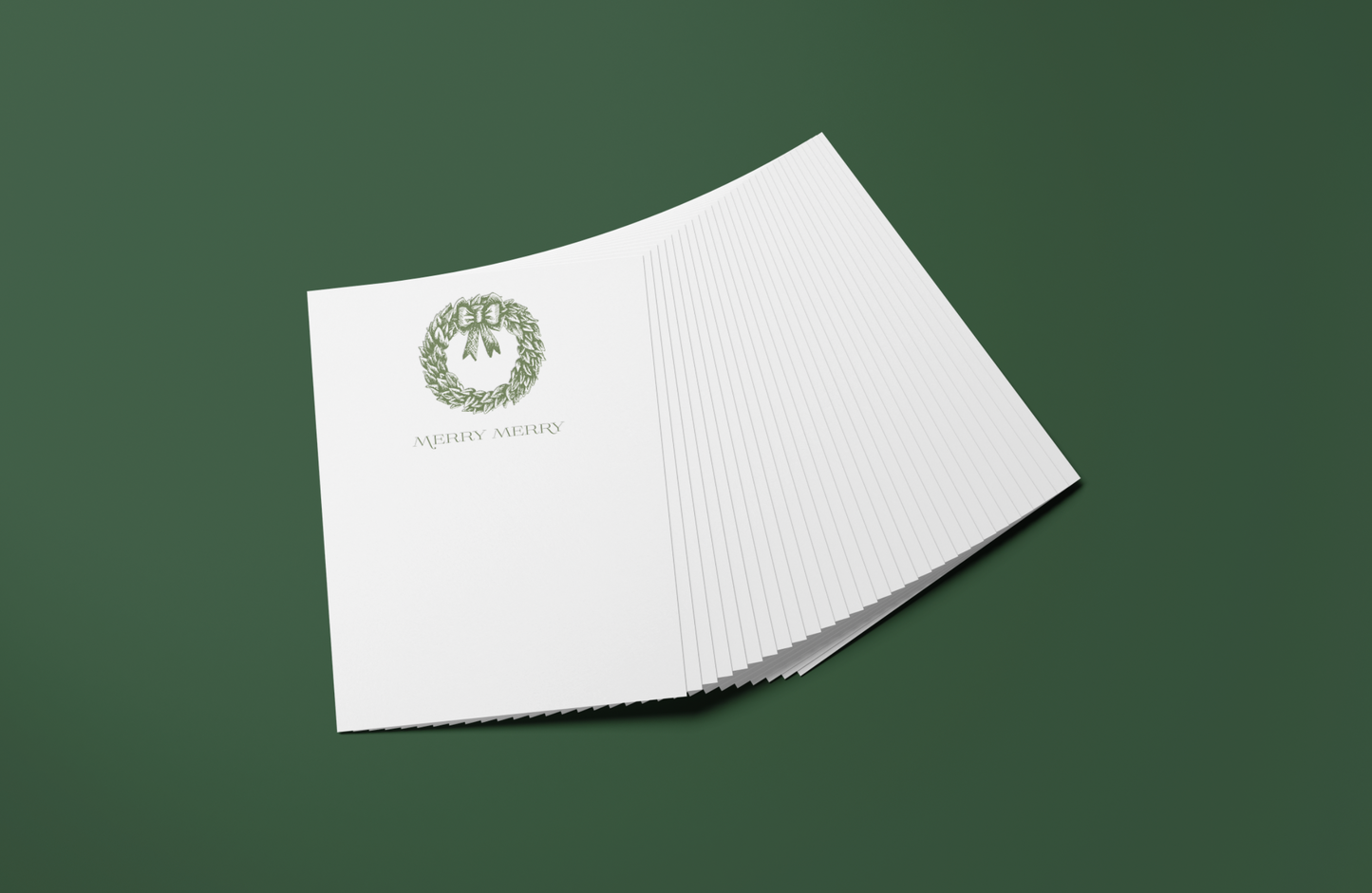 Merry Merry Flat Card Pack
