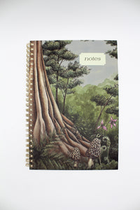 Forest cover journal notebook by Rust Belt Love