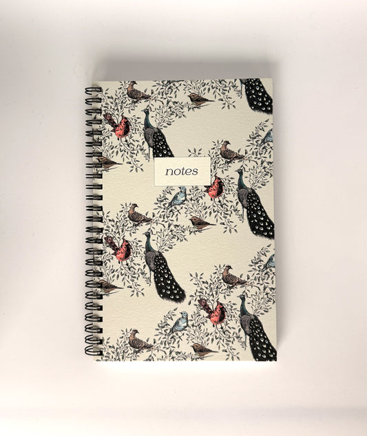 Birds Spiral Notebook