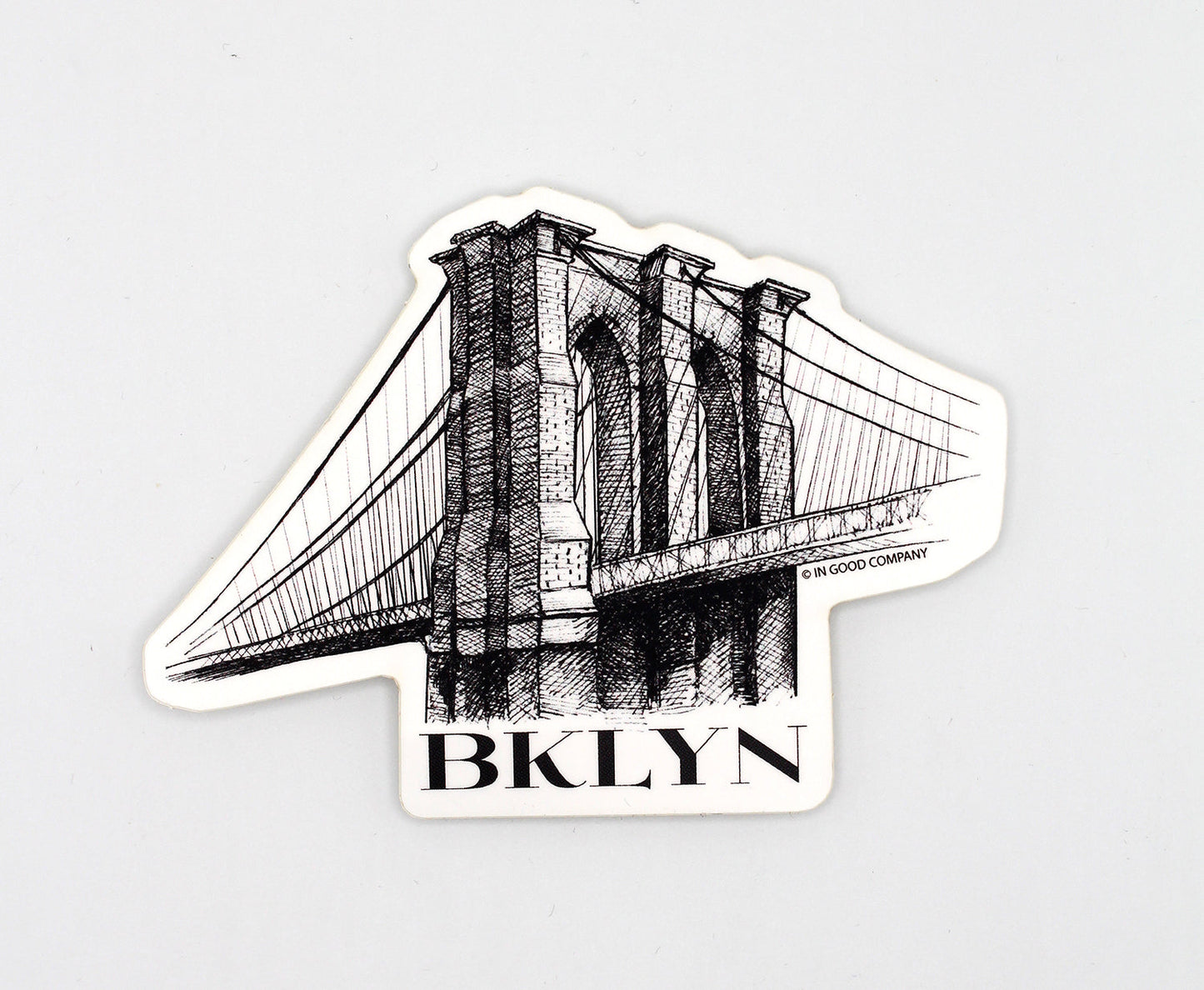 Brooklyn Bridge BKLYN Sticker – 3.5"