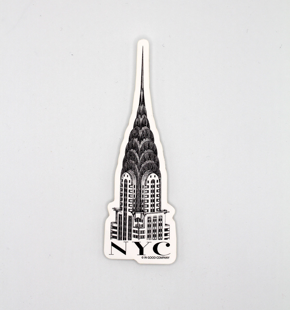 Chrysler Building NYC Sticker - 4"
