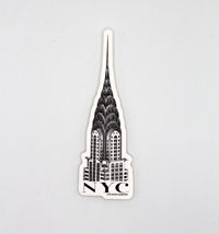 Chrysler Building NYC Sticker - 4"