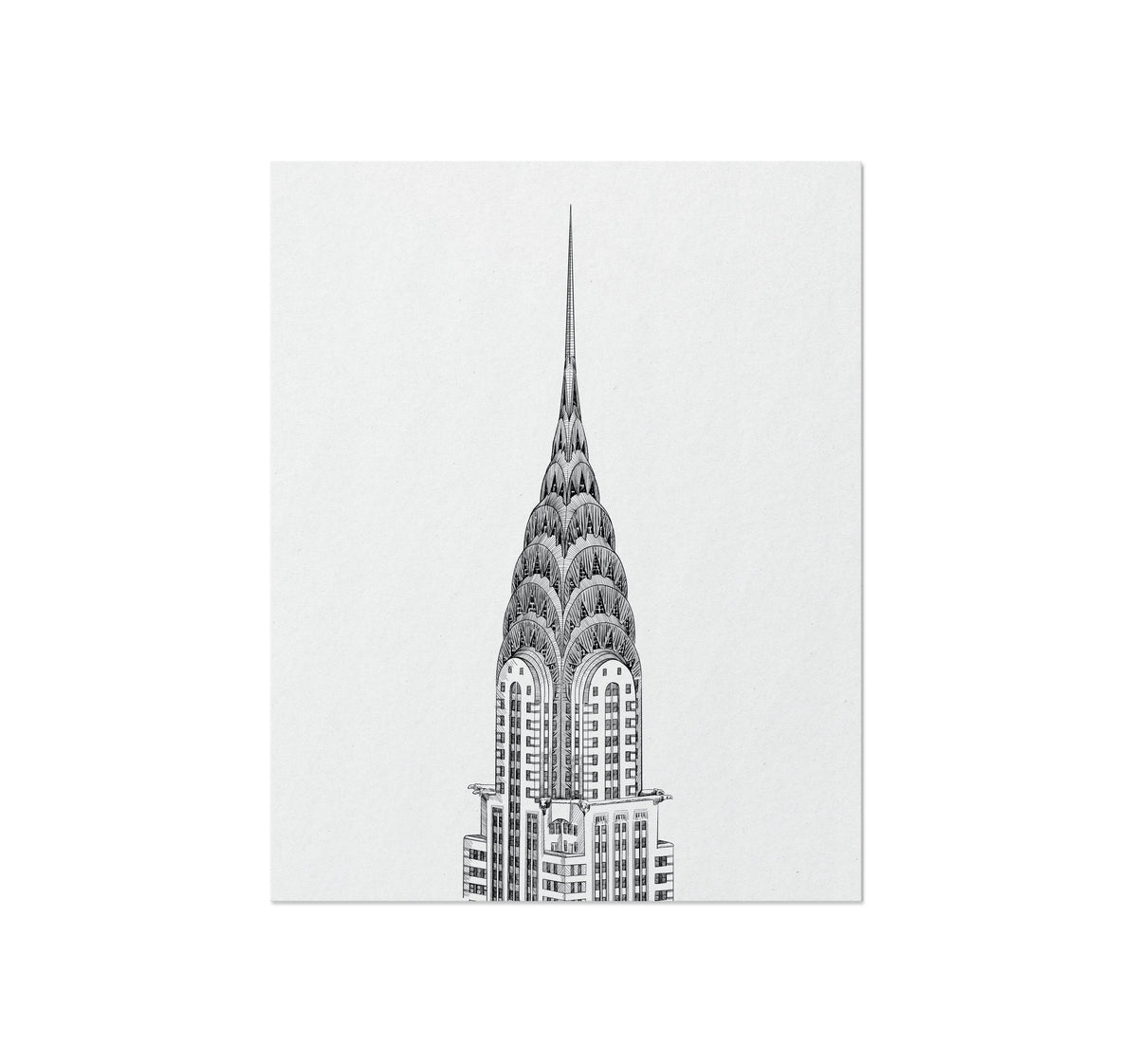 Chrysler Building Art Print