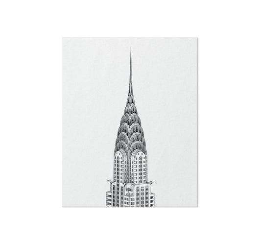 Chrysler Building Art Print