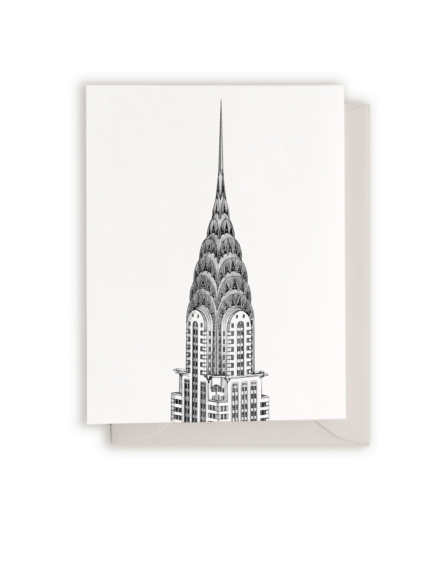 Chrysler Building Letterpress Card