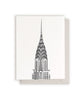 Chrysler Building Letterpress Card