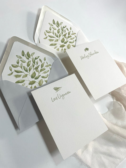 Growing Greenery Suite Semi-Custom Stationery