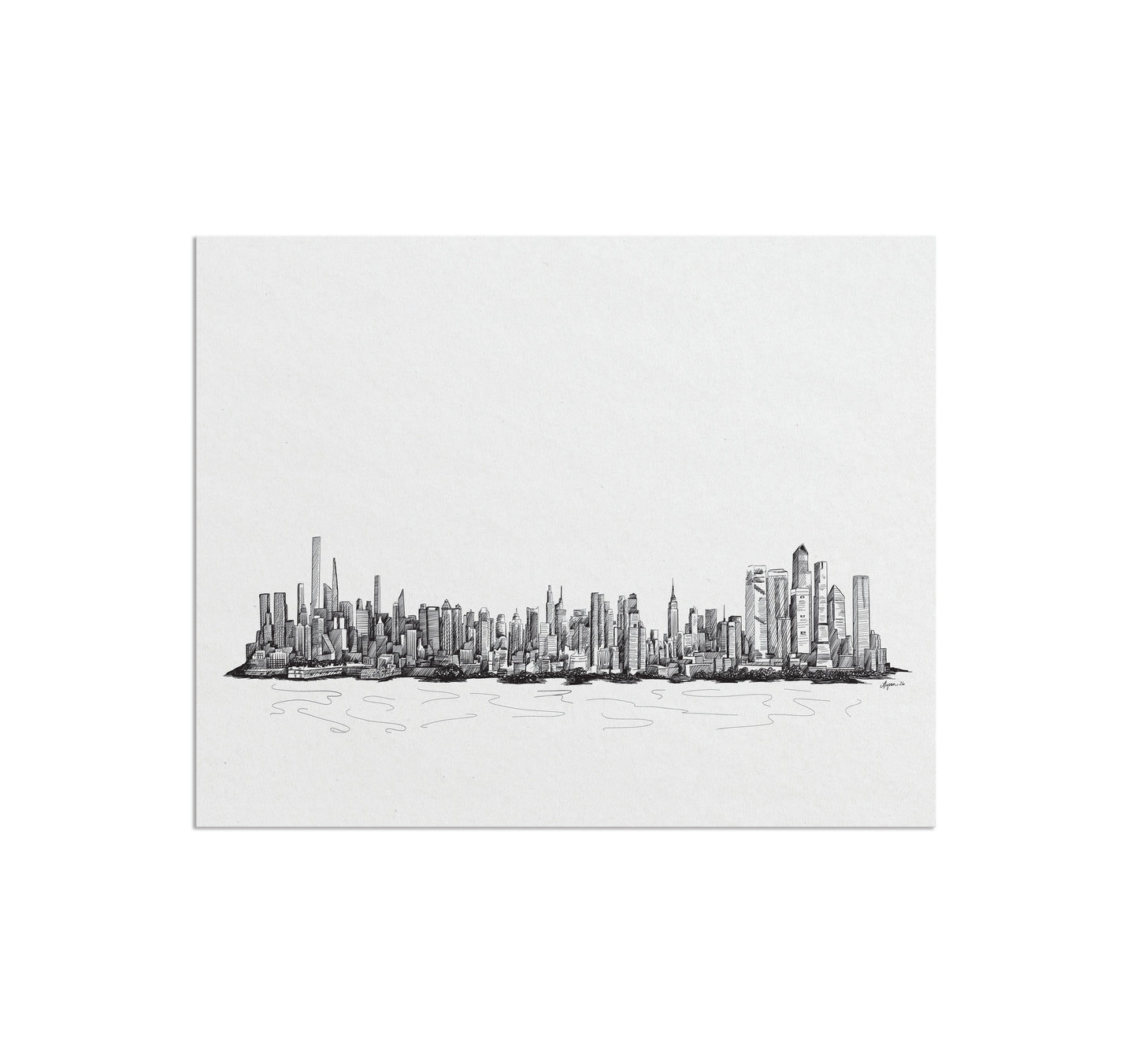 New York City Skyline Art Print