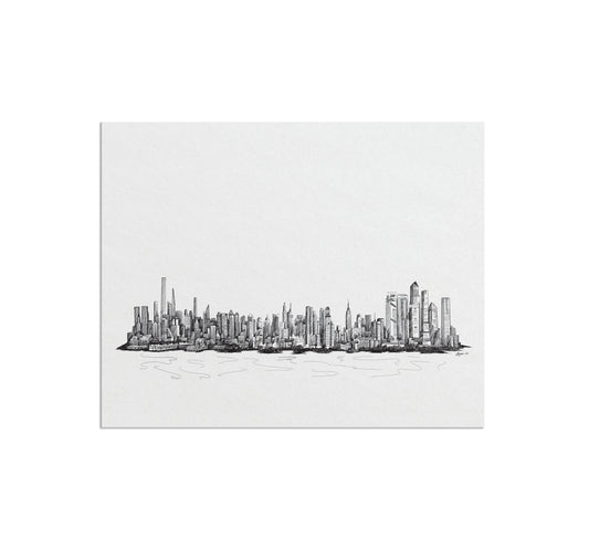 New York City Skyline Art Print