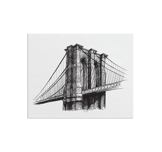 Brooklyn Bridge Art Print