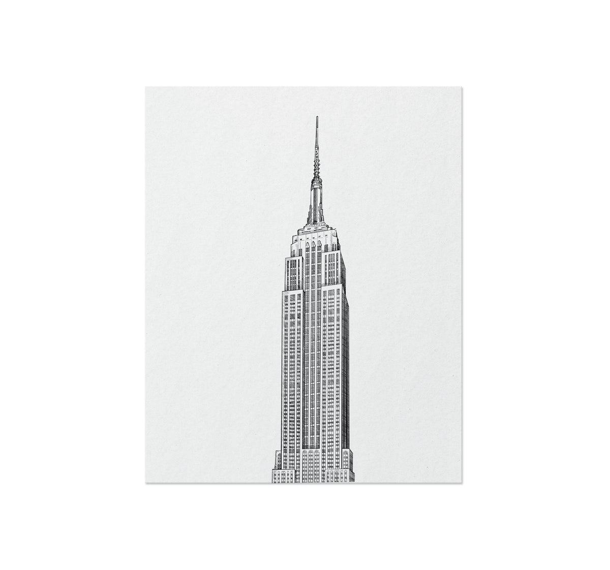 Empire State Building Art Print
