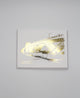Gold foil peace bridge illustration card that reads "The Peace Bridge Buffalo, New York" by Rust Belt Love