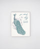 Letterpress birthday card with florals and peacock illustration that reads "Go ahead and show off it's your birthday" by Rust Belt Love