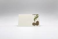 Pinecone Place Cards- Double-sided Table Tents (Set of 12)