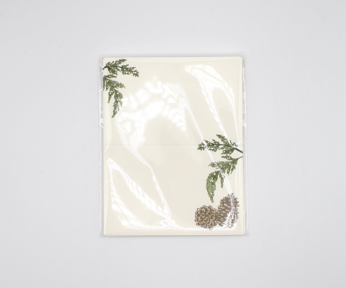 Pinecone Place Cards- Double-sided Table Tents (Set of 12)